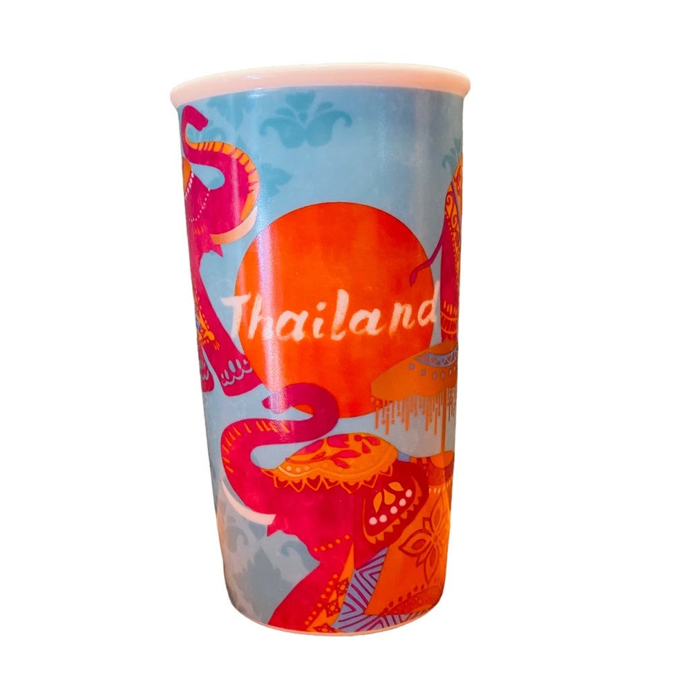 STARBUCKS Rare 2016 Thailand Water Lilly Tumbler - Picture 1 of 7